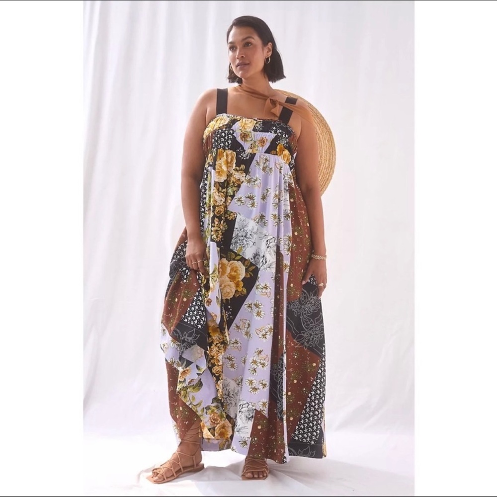 Anthropologie Maeve Floral Maxi Dress NWT